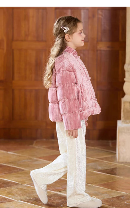 Ärmelloses Sommerkleid für Mädchen mit Prinzessinnen-Tüllrock – ideal für Hochzeiten und Partys