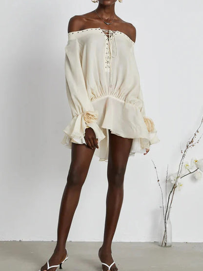 Elegantes Damen-Zweiteiler-Set mit Pailletten, langärmligem Oberteil und hoch taillierter, gerader Hose – schickes Outfit für besondere Anlässe.