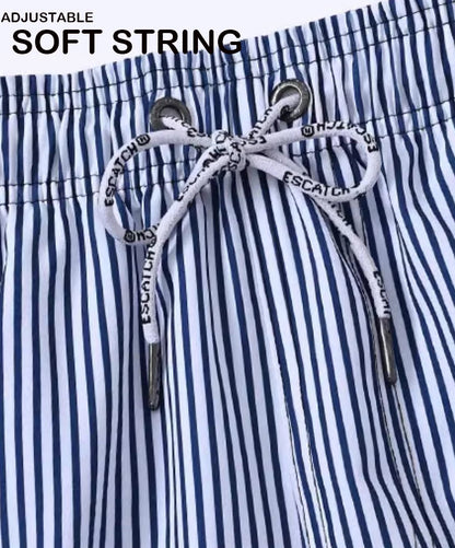 Herren-Badeshorts mit niedrigem Bund und sexy Print – ideal für Gym und Surfen, herausnehmbare Polster, mehrfarbig