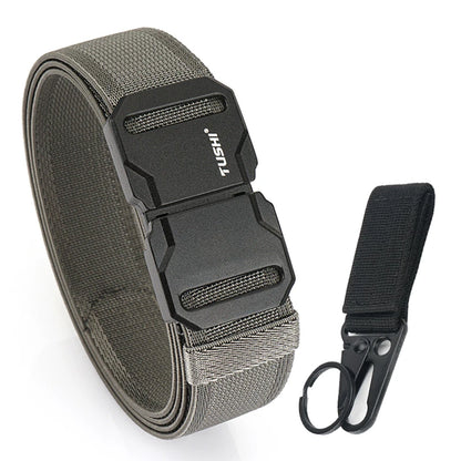 Herren-Gürtel mit Magnetischem Schnallenverschluss für Alltag und Freizeit aus Nylon