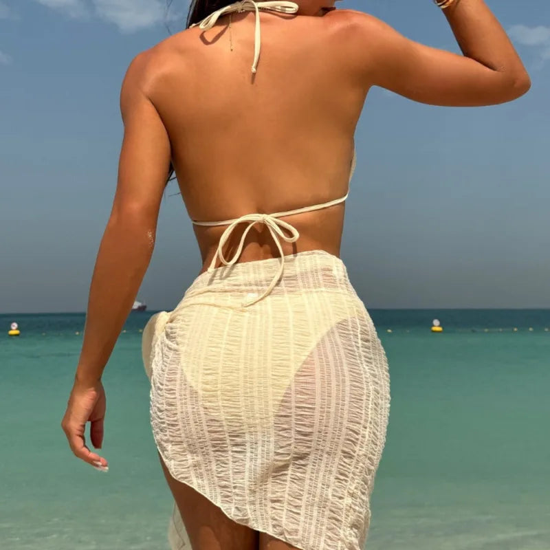 Sexy Bikini-Set mit Push-up und Bordüren – Perfekt für Strand und Pool