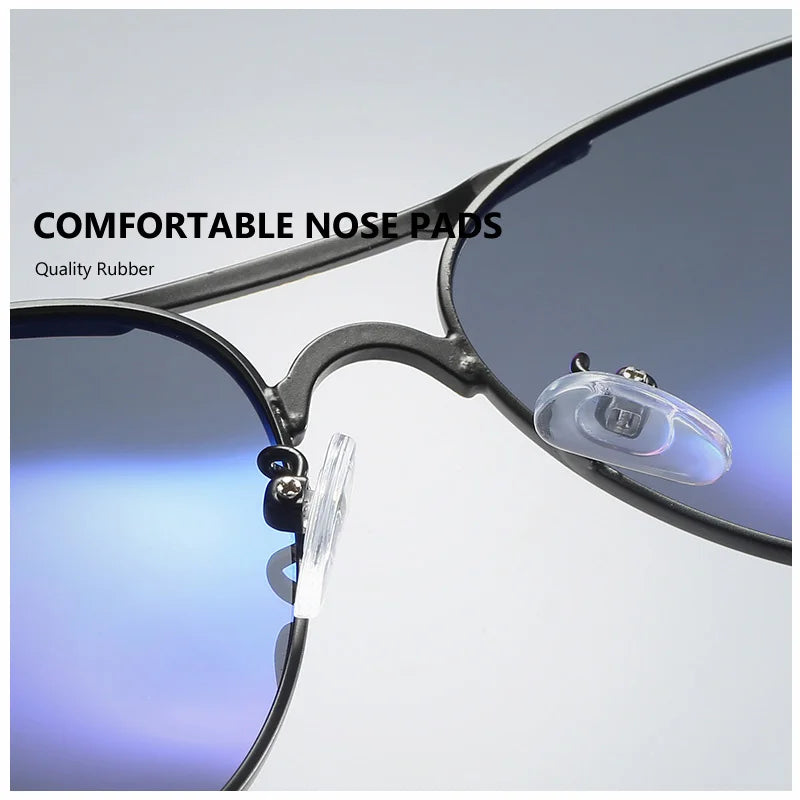 AOWEAR männer Luftfahrt Sonnenbrille Männer Polarisierte Spiegel Sonnenbrille für Mann HD Fahren Pilot Sonnenbrille lunettes de soleil homme