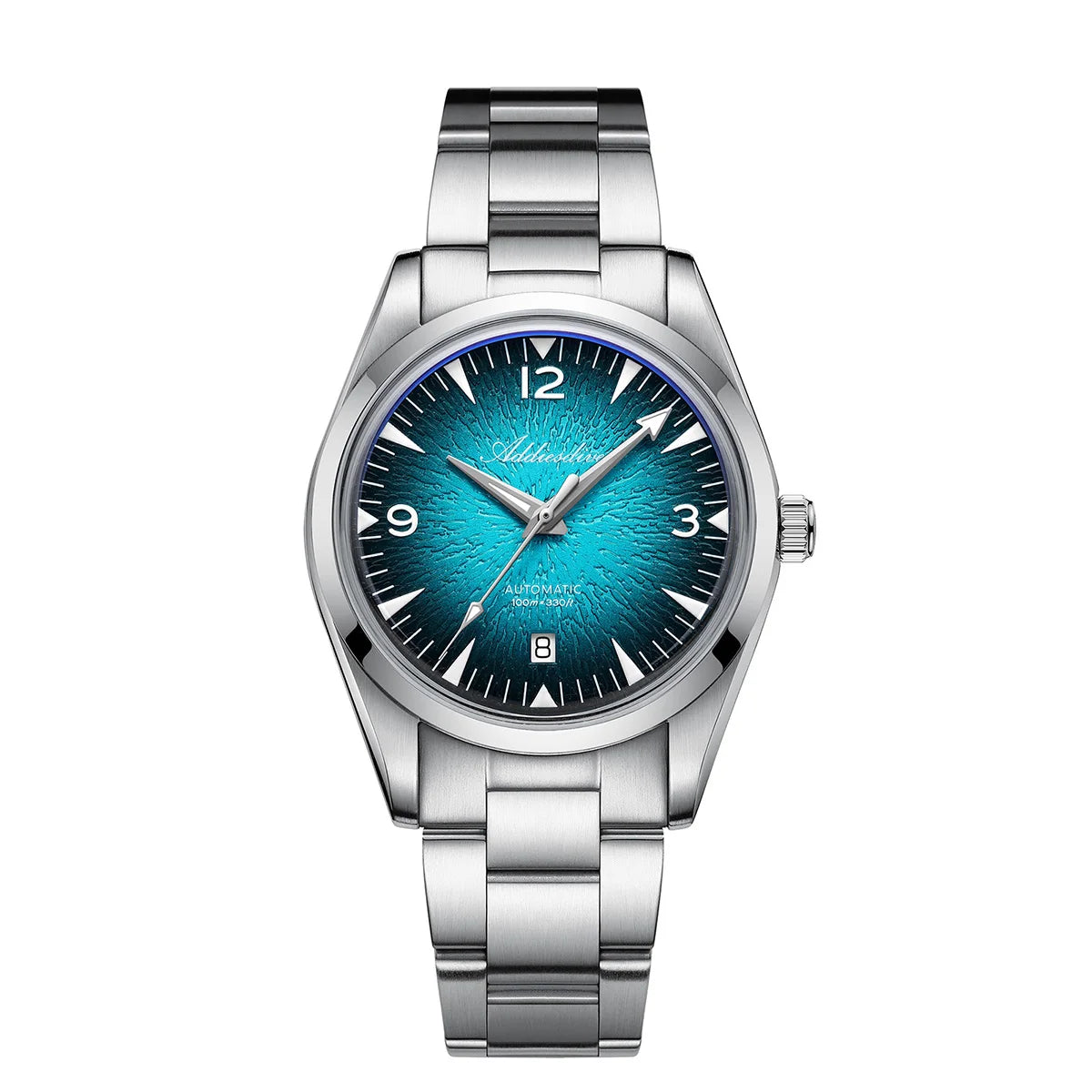 Herren-Automatikuhr mit Datumsanzeige und Japan-Werk