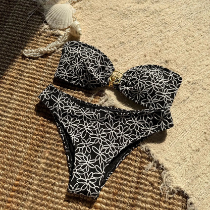 Sexy Push-Up Bikini-Set für Damen – Brasilianischer Stil für Strand und Pool