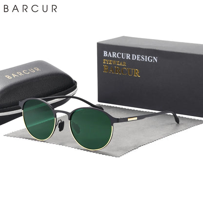 Damen-Sonnenbrille rund TR90 Bügel polarisiert Fahren