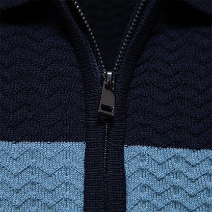 Premium Herren Poloshirt Atmungsaktiv Kühlend Gerippt