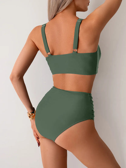 Sexy Bikini-Set für Damen mit Push-up-Effekt – Perfekt für Strand und Pool