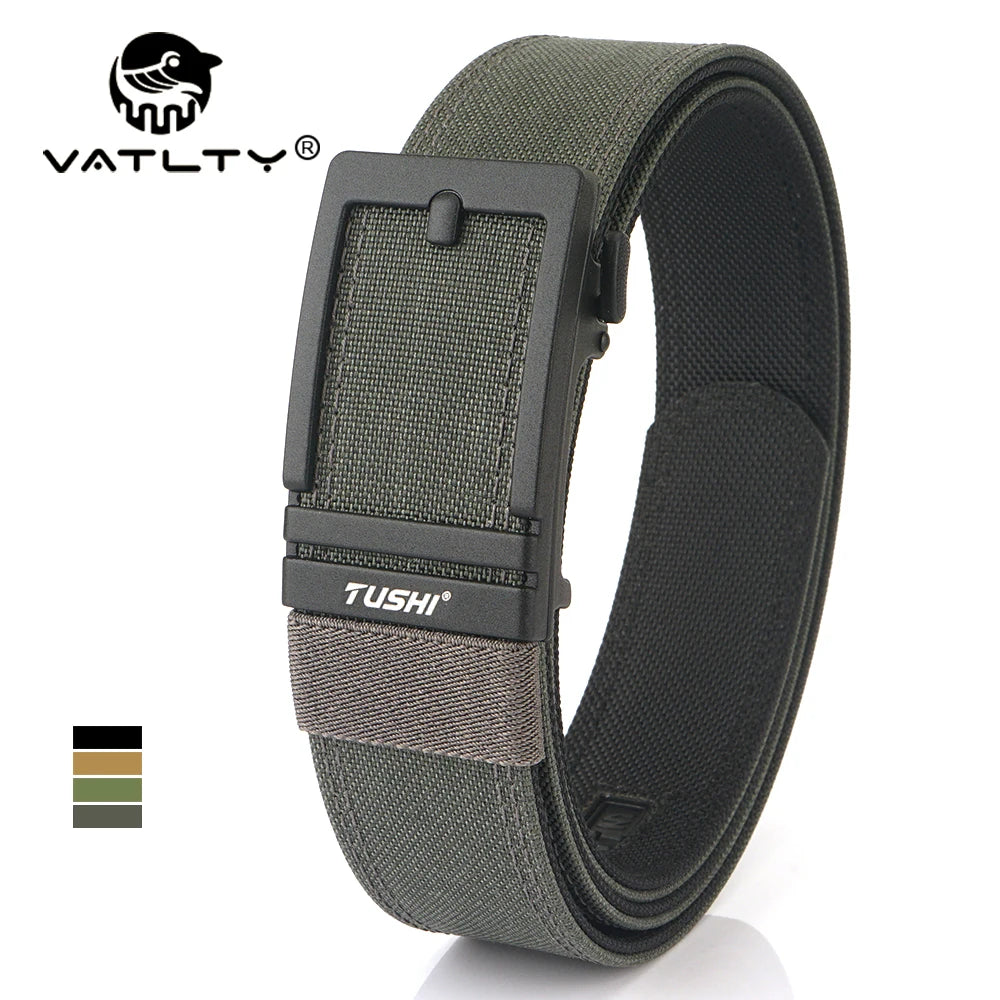 Unisex-Taktischer Gürtel aus 1100D Nylon mit Zinklegierung-Schnalle und Schnellverschluss 3,8 cm Breite