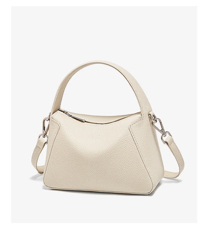 Damen Handtasche Aus Rindsleder Schulter Crossbody Minimalist Style