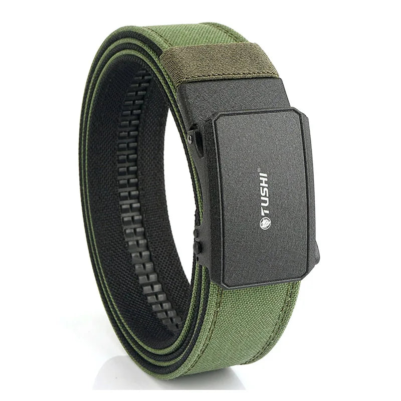 Herren-Taktischer Gürtel aus robustem 1100D-Nylon mit matte Metall-Schnalle für Alltag und Outdoor