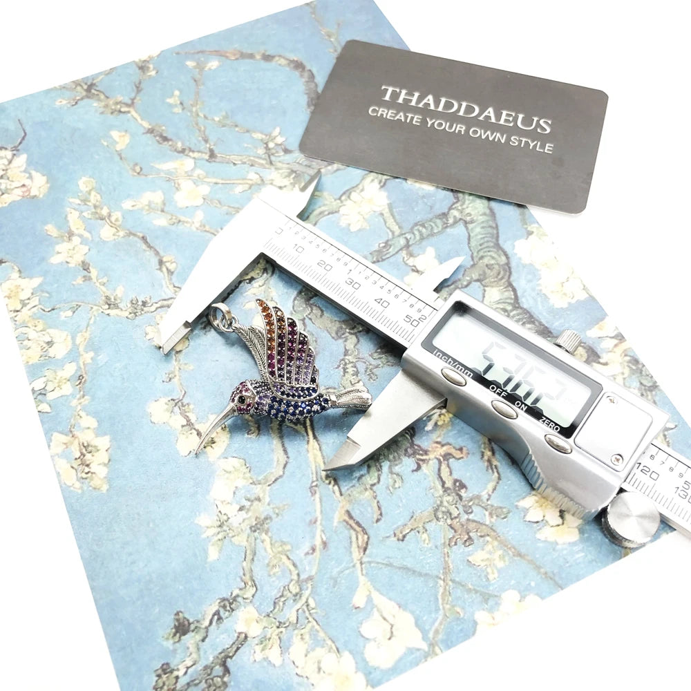 Damen-Charm-Anhänger Amulett magisch Natur Glück aus Sterlingsilber