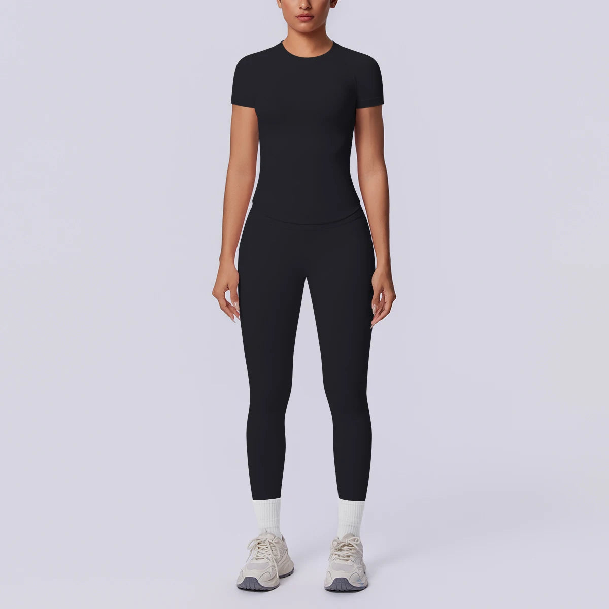Hamidou Nahtloses Sportset Für Damen Mit Pfirsich-Po Effekt