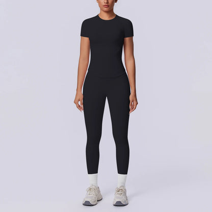 Hamidou Nahtloses Sportset Für Damen Mit Pfirsich-Po Effekt