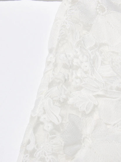 Schulterfreies ärmelloses Damen-Kleid mit Patchwork und Diamant-Details – elegantes Design für besondere Anlässe