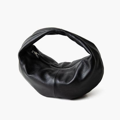 Schafsleder Hobo-Tasche Dumpling-Form | Halbmond