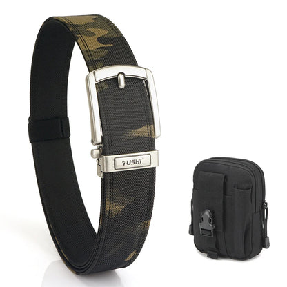 VATLY Rigid Tactical Gürtel Herren Nylon Metall-Schnalle Duty Casual