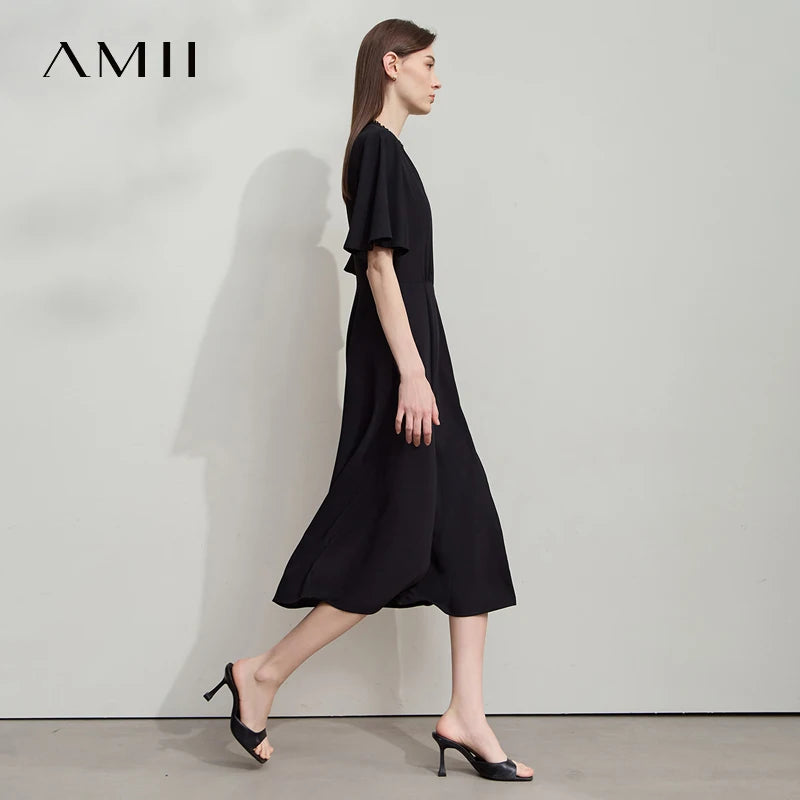 Elegantes Langes Damenkleid Für Frauen Zum Relaxen Am Strand