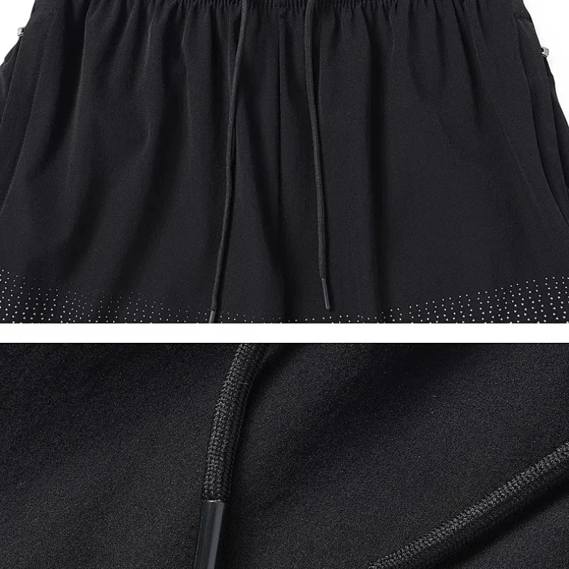 Leichtes Herren-Sommer-Set mit kurzen Ärmeln und Shorts – ideal für Sport und Freizeit
