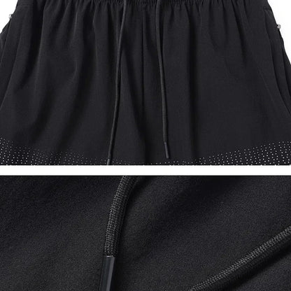 Leichtes Herren-Sommer-Set mit kurzen Ärmeln und Shorts – ideal für Sport und Freizeit