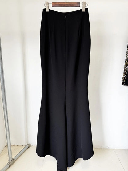Elegantes ärmelloses Damen-Minikleid mit V-Ausschnitt und Kettendetails im Patchwork-Design