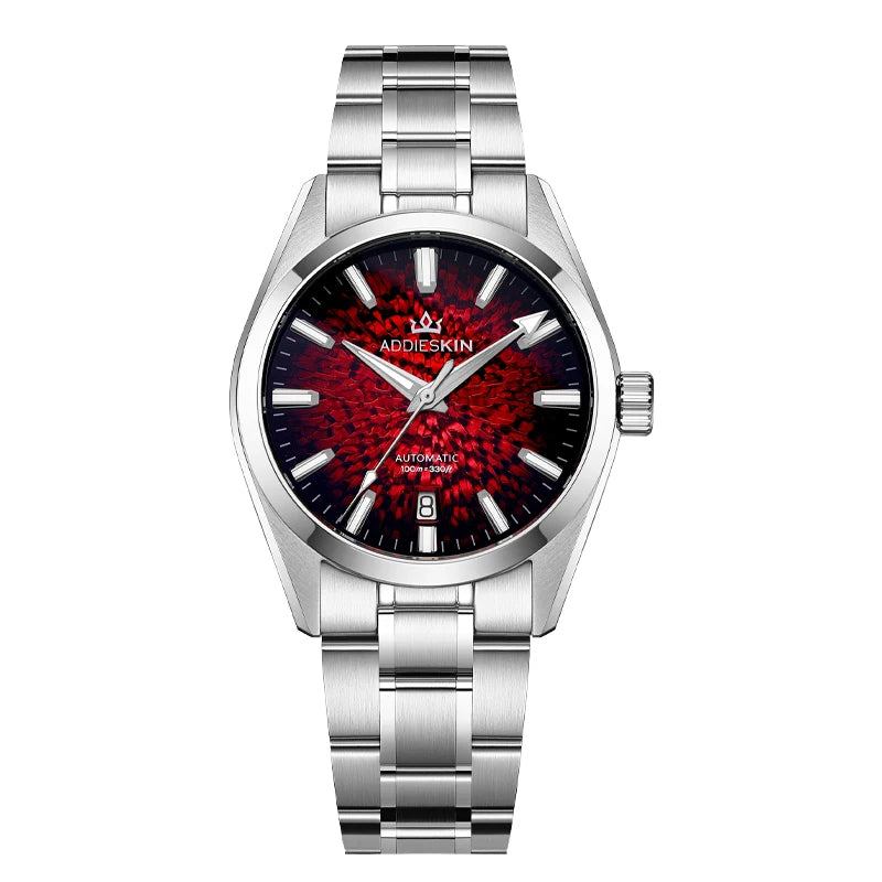Herren-Taucheruhr mit Automatikwerk und Saphirglas