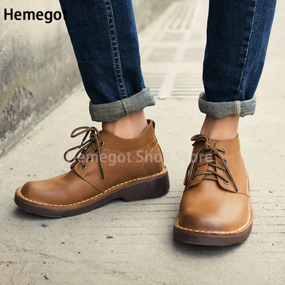 Stilvolle Herren-Schuhe aus Leder – klassisches Design & hoher Tragekomfort