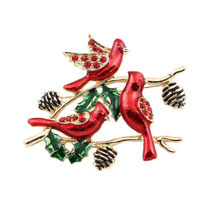 Brosche Vogel Kristall Strass Luxus Klassisch Party Mantel Damen