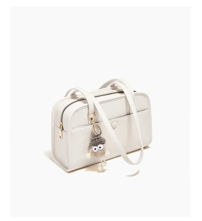 Damen Schultertasche Aus PU-Leder Mit Cross Body