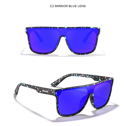 Sonnenbrille Einteiler polarisiert Sport Baseball Angeln Fahren Komplettzubehör
