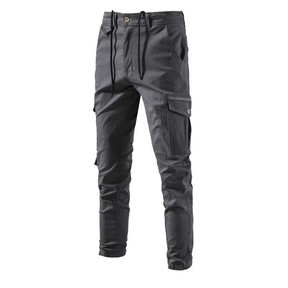 Premium Herren Cargo Hose 100% Baumwolle Mit Vielen Praktischen Taschen