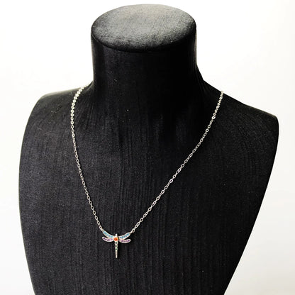 Damen-Anhänger Libelle Bohemia aus Sterlingsilber