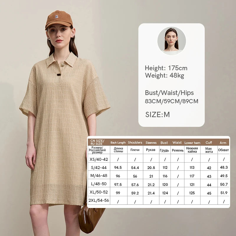 Zeitloses Karo Midikleid Mit Reverskragen Für Elegante Damen