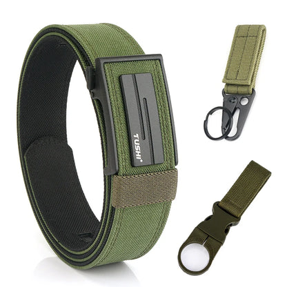 VATLY Dicker Tactical Gürtel Herren Nylon Militär Pistolen-Gürtel Arbeit