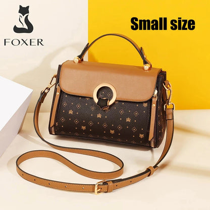 Damen Crossbody Tasche Aus PVC Leder Im Vintage Stil