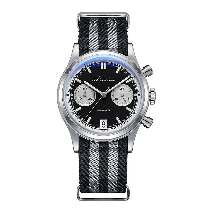 Herren-Chronograph mit VK64-Quarzwerk und Saphirglas