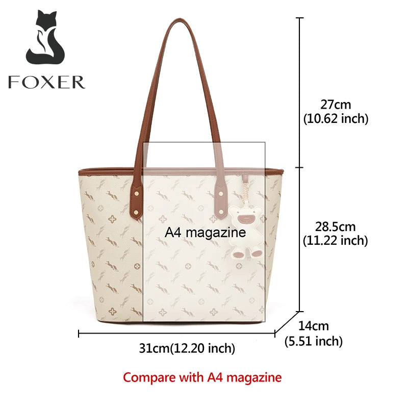 Damen-Handtasche aus PU-Leder mit großem Fassungsvermögen und vielseitiger Schulter- oder Crossbody-Trageweise
