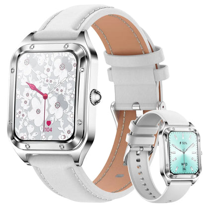 Damen Smartwatch mit 1,57 Zoll Full Touch Screen und Gesundheits-Tracker