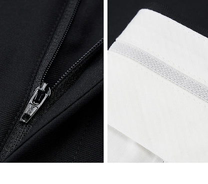 Herrenanzug aus 100% Wolle, doppelt geknöpft, in Grau – Slim Fit Sakko, Weste und Hose für Hochzeiten und festliche Anlässe, auch in großen Größen erhältlich.