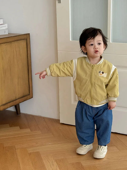 Kinder Casual Hosen aus Denim in Blau für Jungen im Herbst