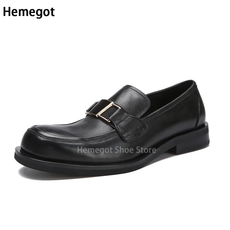 Elegante Herren-Loafer mit dicker Sohle – stilvoll & komfortabel
