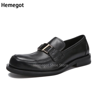 Elegante Herren-Loafer mit dicker Sohle – stilvoll & komfortabel