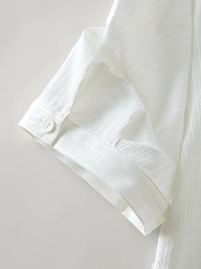 Damen-Polo-Shirt aus Baumwolle mit Polokragen, tailliertem Schnitt und abgerundetem Saum – ideal für den Sommer und den Alltag