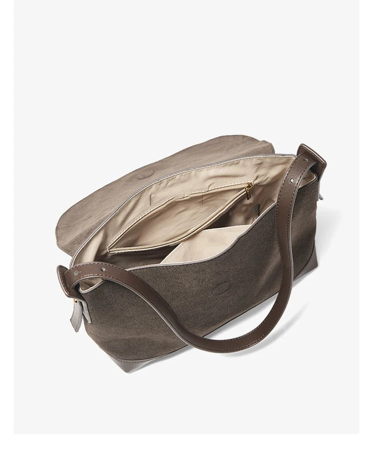Damen Tote Bag Im Vintage Stil Mit Großer Kapazität