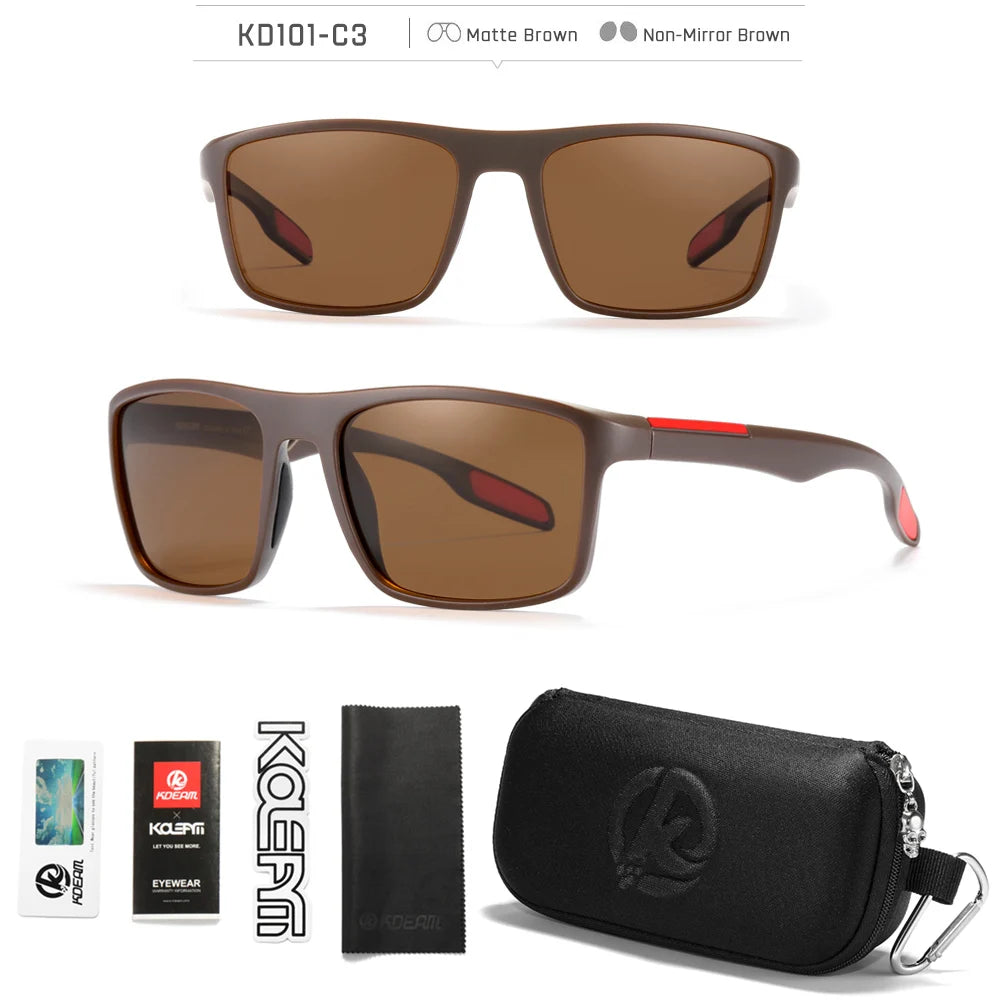 Sonnenbrille photochrom polarisiert UV400 Tag und Nacht Fahren Unisex