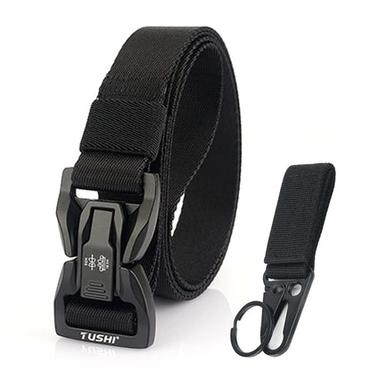 VATLY Techwear Nylon-Gürtel 2,5 cm Schnellverschluss Unisex Taktisch