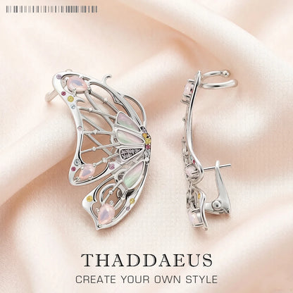 Damen-Ohrmanschette Schmetterling Böhmen Qualität II aus Sterlingsilber