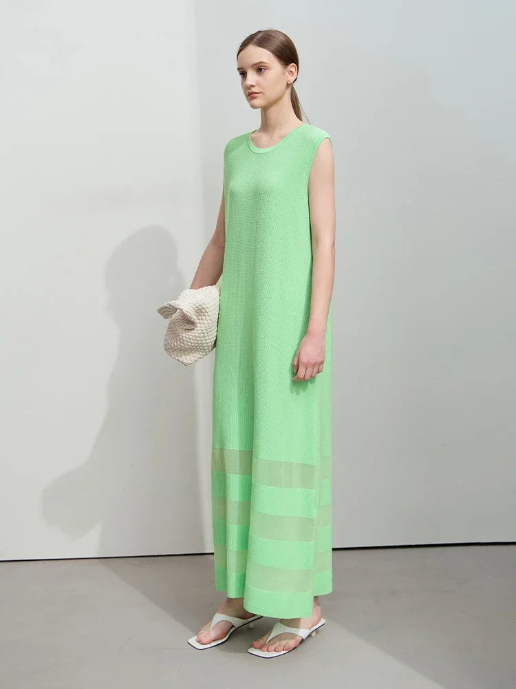 Modisches Damen Strickkleid Ärmellos Für Beruf Und Freizeit
