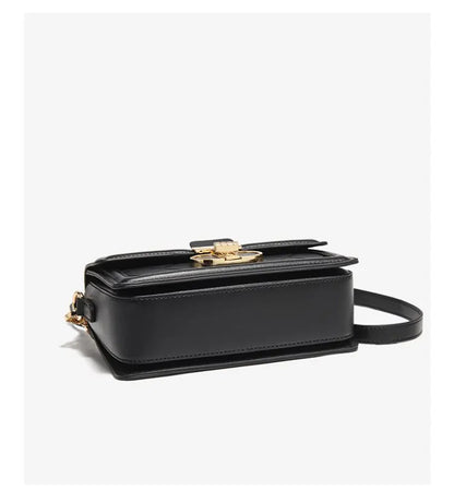 Damen Top-handle Tasche aus Split Leder mit Diamant-Gitter