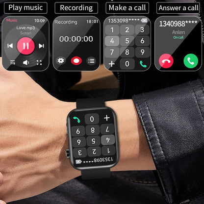 Smartwatch für Männer und Frauen mit HD Kamera und Bluetooth-Anruffunktion