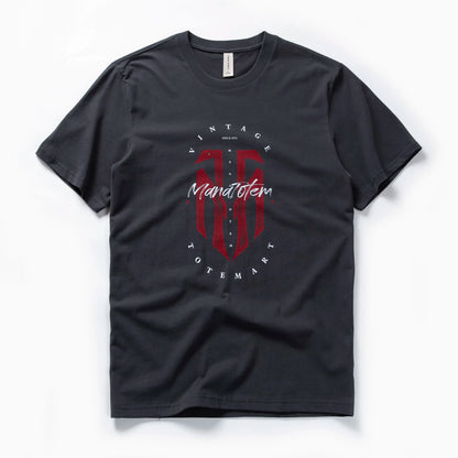 Herren T-Shirt mit Druck im Casual-Stil aus 100 Prozent Baumwolle